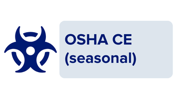 OSHA CE (Offered Seasonally) Banner